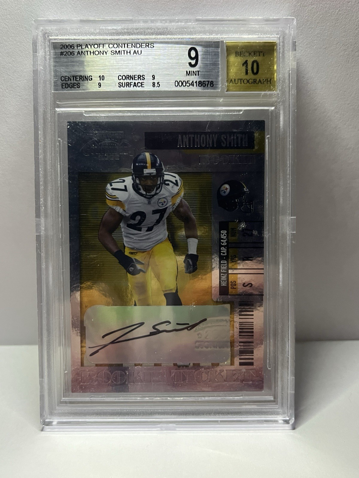 Anthony Smith card image