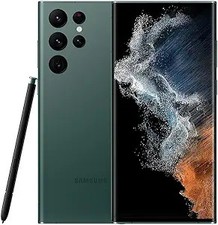 Samsung Galaxy S22 Ultra SM-S908U Unlocked 512GB Green B Medium Burn