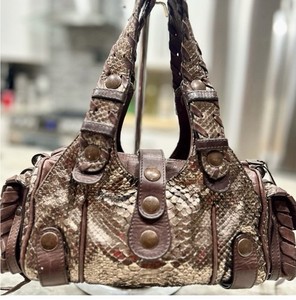 70s 美品diamond Python handbag シリアル付　希少 Authentic Python Bags | eBay