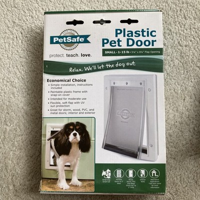 PetSafe Premium Plastic Pet Door White Small PPA00-10958 NEW