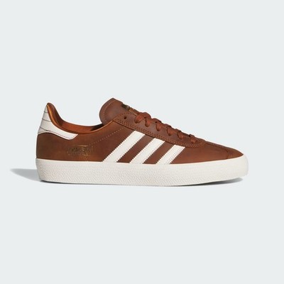 adidas Originals GAZELLE ADV HQ7547 Dusky Bronze / Chalk White / Off White He...