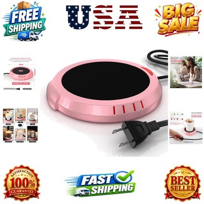 Large Candle Warmer Plate Safely Releases Scents Without a Flame - Used as Ca...