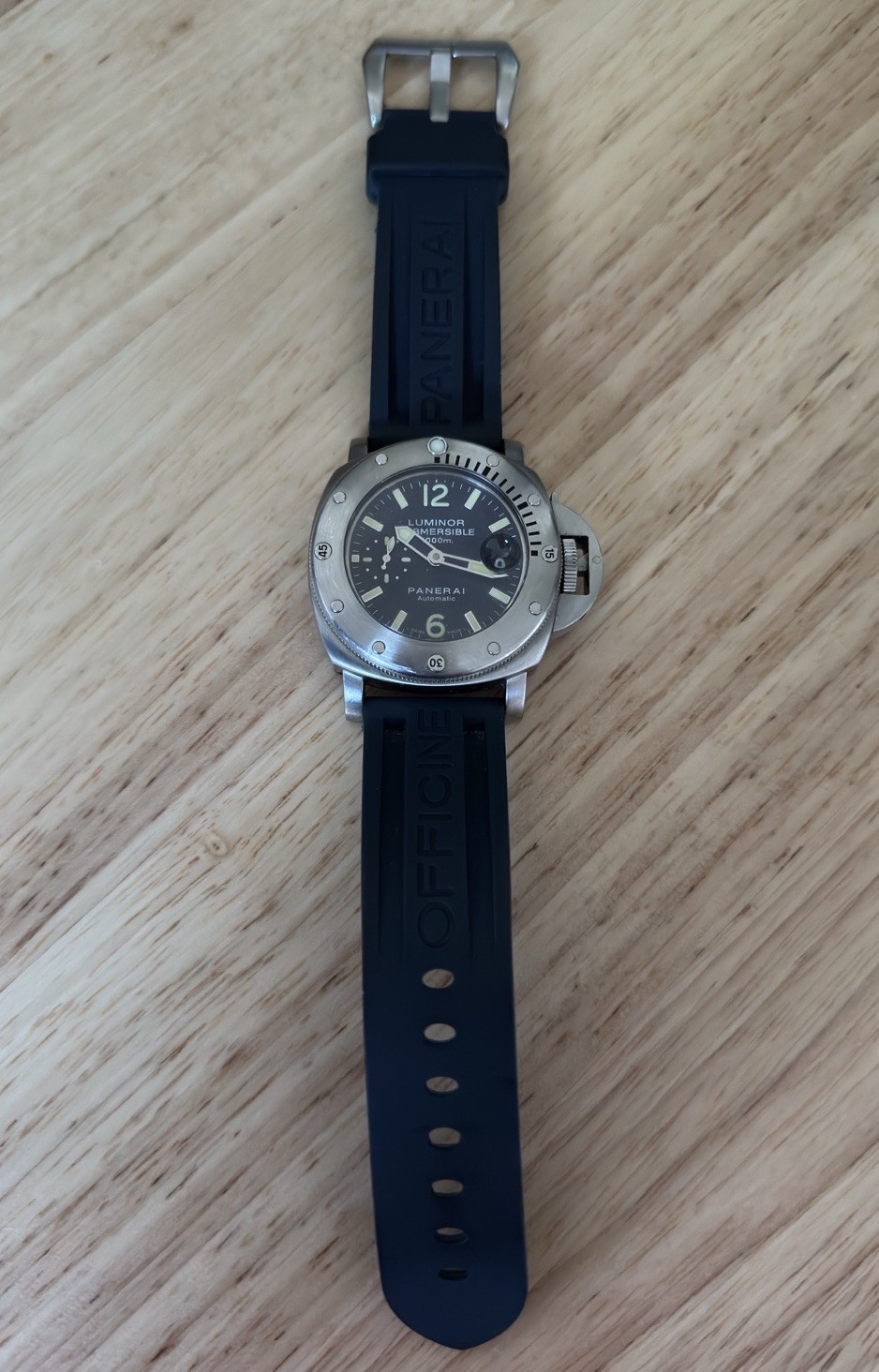 Panerai Luminor Submersible 'La Bomba' PAM00087 Blue Dial Men 44mm