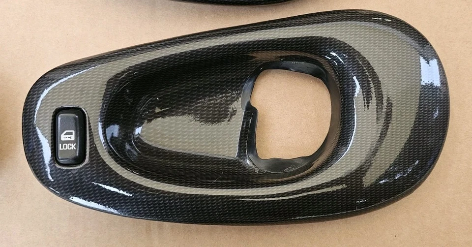 2004 2005 Pontiac Bonneville GXP acabamento interno completo de fibra de carbono / aberturas OEM - Imagem 2 de 4