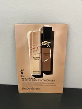 YSL Yves Saint Laurent All Hours Precise Angles Concealer 6 Shade Sample Card