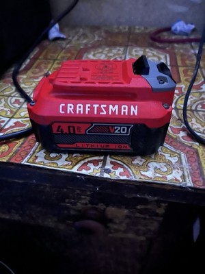 CRAFTSMAN V20 20V 4Ah Lithium-Ion Battery Pack for Power Tools