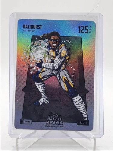 TYRESE HALIBURTON HALIBURST 2026 BO JACKSON BATTLE ARENA STEEL 1ST SILVER Q5918