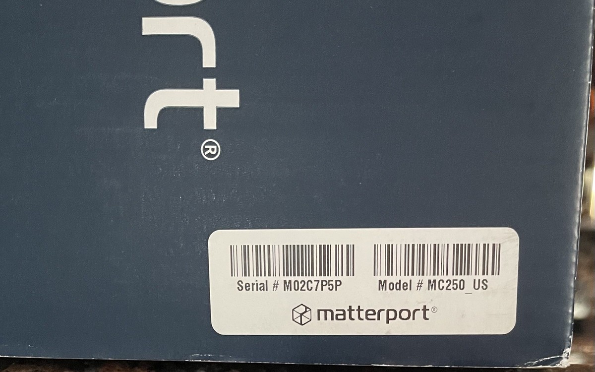 Matterport MC250 Pro2 3D Camera - Black for sale online | eBay