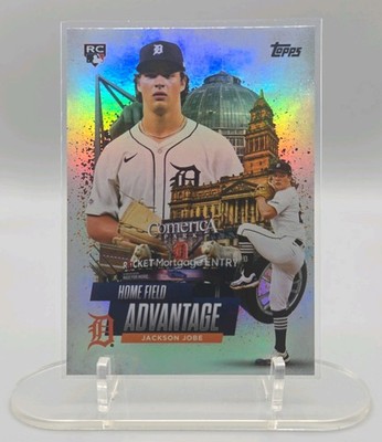 2025 Topps Series 2 JACKSON JOBE Home Field Advantage #HA-28 RC Tigers