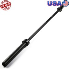 7ft Motion Barbell Weightlifting Bar 700lb Capacity Non-Slip Steel Fitness New