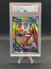 2024 Panini Select - Club Level Jayden Daniels #217 Red & Yellow Shock Prizm