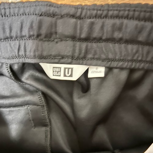 Uniqlo Airism Pantaloni Jogger Donna Taglia S Nero Casual Sportivi Pull On Basic Active - Foto 3 di 7