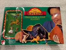 Lion King Once Upon A Time Play Set - Disney Mattel - Brand New Vintage 