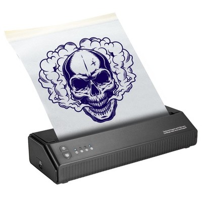 On-the-Go Tattoo Printer 2500mAh Battery Print Anywhere without Power Outlet