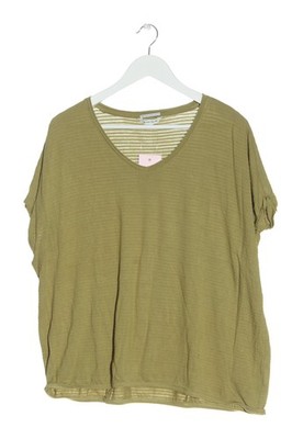 TOM TAILOR V-Ausschnitt-Shirt Damen Shirt Gr. DE 46 khaki Casual-Look