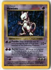 1999 Mewtwo ⭐️ 10/102 Holo Rare Vintage WOTC Base Set Shadowless Pokemon MP