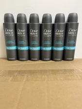 6pk Dove Men+Care Antiperspirant Deodorant spray Clean Comfort 150ML