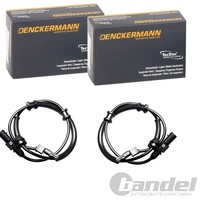 2X Denckermann ABS-SENSOR Raddrehzahl Hinten Passend FÜR Renault Laguna