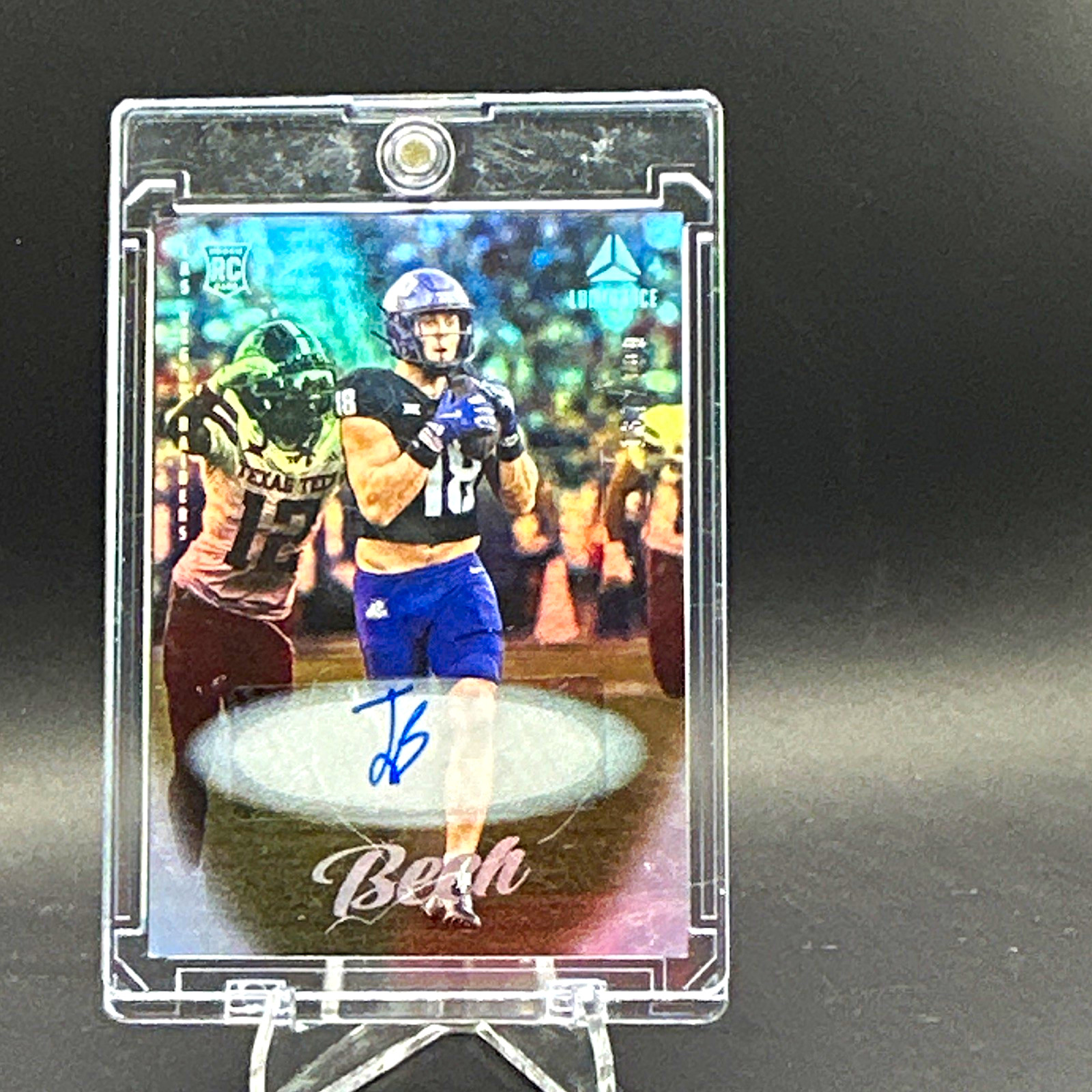 Panini 2025 Luminance Rookies Jack Bech Raiders Auto /700 RC #133