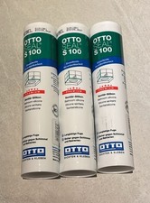 3x OTTOSEAL S100 Premium Sanitär Silikon Fugen Dichtstoff  NEU 300ml NEBEL C230