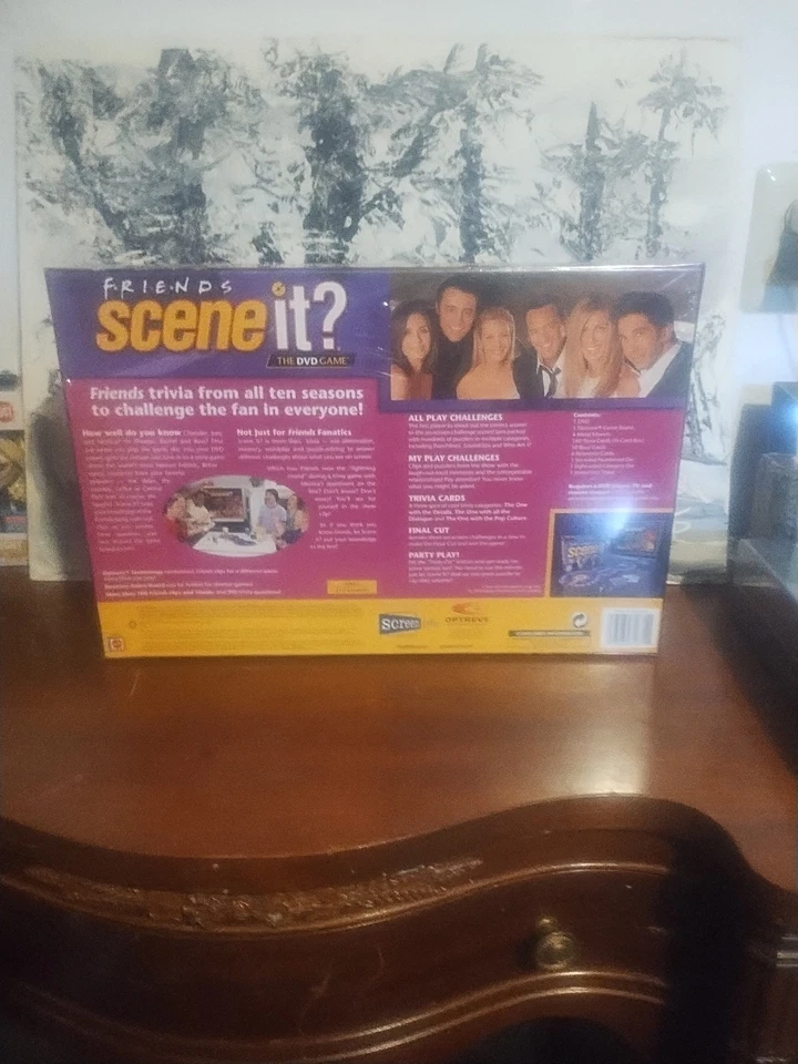 Friends Scene It Board Game DVD Trivia NEW Sealed .Shrink Wrapped TO600 RC - Image 2 of 2