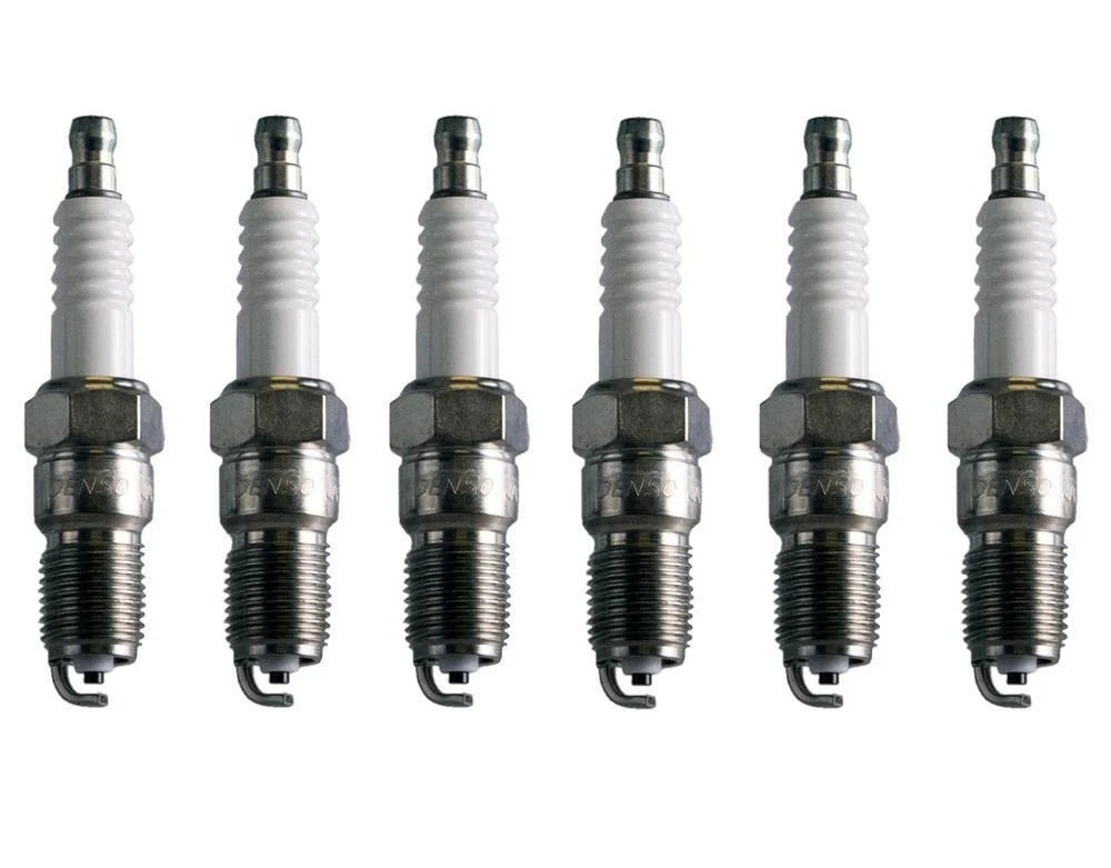 Denso Set of 6 U-Groove Design Spark Plugs Gap 0.060 For V6