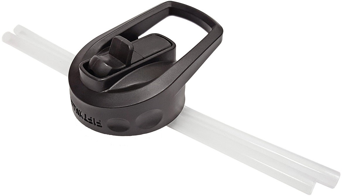 FiftyFifty Black Wide-Mouth Straw Lid Leak-Proof Hydration Accessory 4290₽