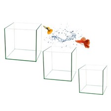 Würfel Aquarium 30x30x30 35x35x35 40x40x40 Becken Glasbecken 30 35 40 Cube