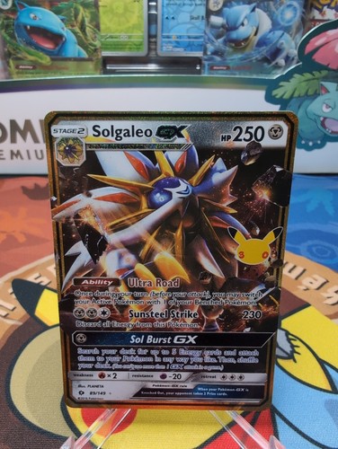 Solgaleo GX 89/149 Holo ME: 30th Celebration Classic Collection Pokemon NM