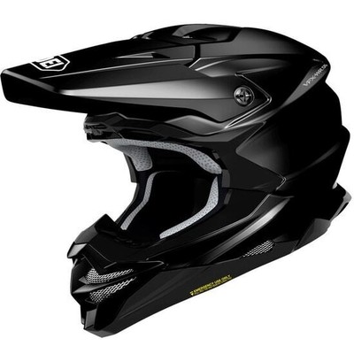 HELM OFF ROAD SHOEI VFX-WR 06 Schwarz Black Motocross Offroad MX Quad MTB XL