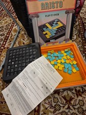 ARISTO A GAME OF STRATEGY FLIP IT OVER 1990 VINTAGE FAMILY BOARD KOD KOD GAMES