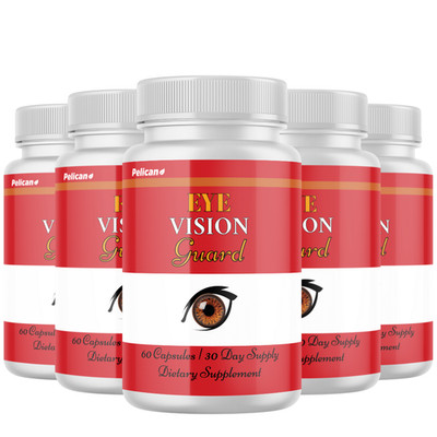 Eye Vision- Eye Health Dietary Supplement- Vision Support with Lutein- 5 Bottles