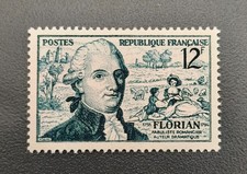 France 1955 1021 neuf luxe **Jean Pierre Claris de Florian