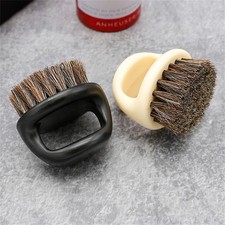 Men Horse Bristle Ring Design Styling Care Shaving Brush Barber Beard Brushes