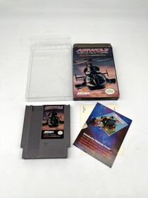 Airwolf Nintendo NES 1989 Rev A, Very Clean, Kept In Plastic Case