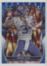 2022 Bowman U Chrome Blue RayWave Refractor 6/199 Jaren Hall #85 nd3