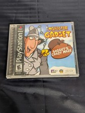 Inspector Gadget: Gadget's Crazy Maze for Sony PlayStation 1 (PS1) – Authentic &