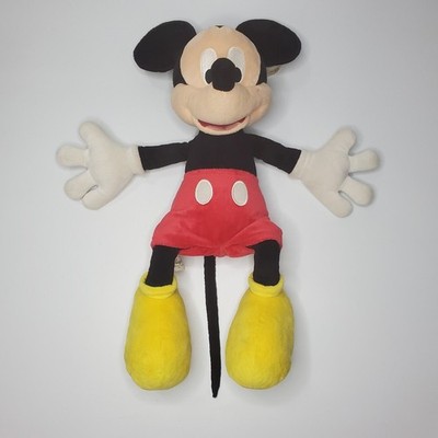 Disney Parks Authentic Original Mickey Mouse Plush Toy Red Shorts 18 Inch Large