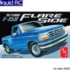 AMT 1451M AMT 1992 Ford F-150 Flareside 1:25 Scale Plastic Model Kit