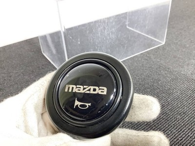 MOMO MAZDA Horn Button Black JDM Miata MX-5 NA NB RX-7 FC3S FD3S