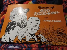 1951 LIONEL TRAIN BOOK, ROMANCE OF MODEL RAILROADING