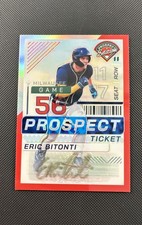2024 Panini Prospect Edition - Eric Bitonti #16 Red Prizm Signatures /199...