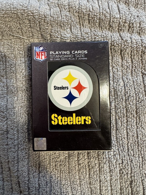 Pittsburgh Steelers NFL playing Cards Unopened