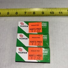 Lot Of 3 Neopan Fujifilms 3 Rolls Black  White Expired 2001 ISO 400