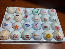 RESTAURANTS #4 HAMBURGERS: COLLECTIBLE LOGO GOLF BALLS