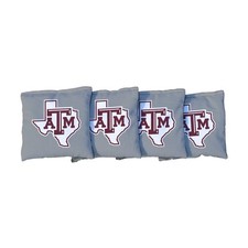 Aggies Cornhole Bags Texas A M Gray 6x6 ACA Regulation Officially Licensed