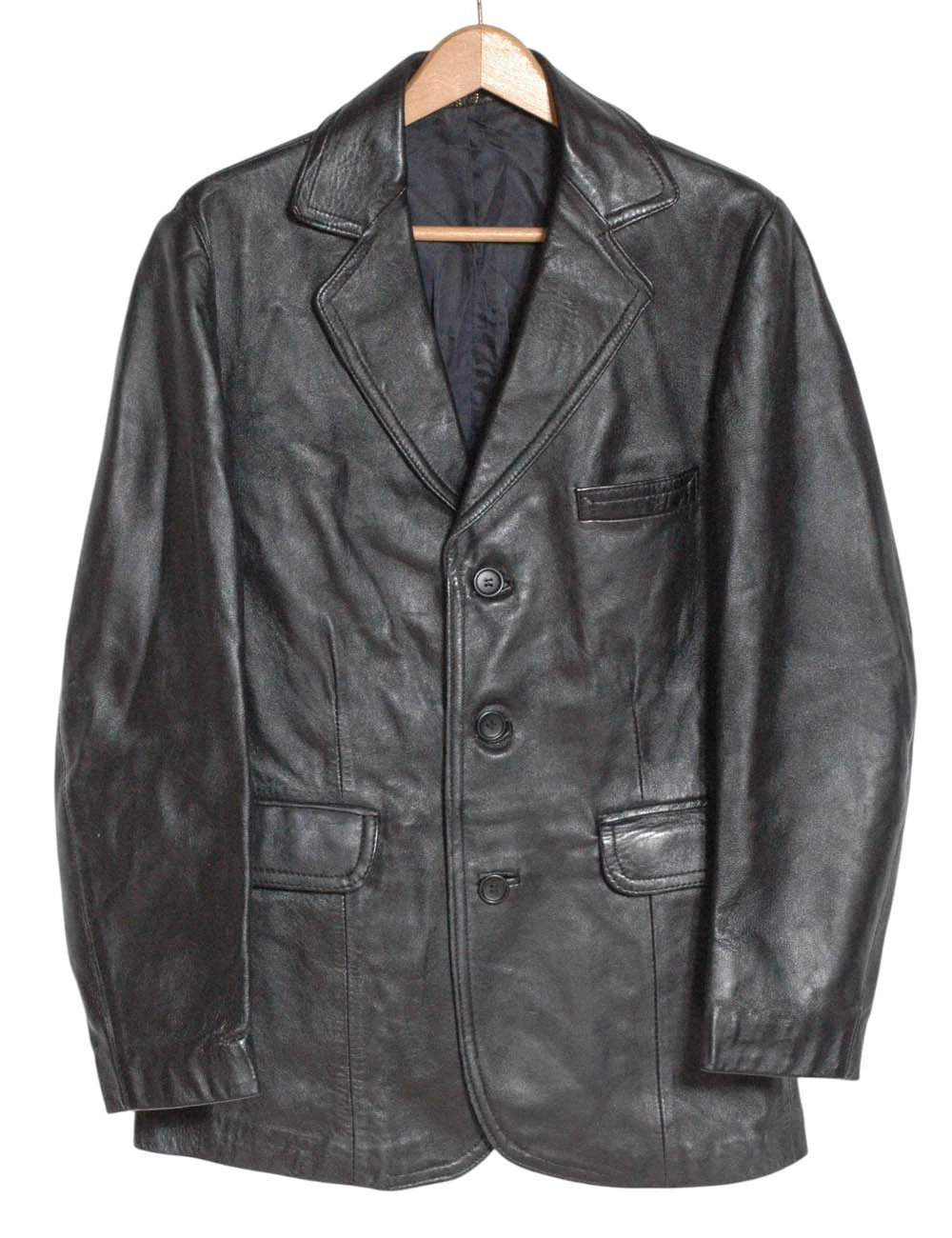 VINTAGE 1990'S BURTON BLACK LEATHER JACKET | SIZE S - BRICK VINTAGE