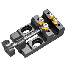 Mini étau de perceuse à colonne, étau d'établi réglable pour