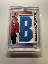 SIGNED! 2023-24 Upper Deck SP Game Used HOF Marks Ed Belfour 05/35