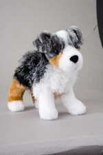 Douglas Cuddle Steward Australian Shepherd Dog #4019 Plush Stuffed Animal Toy